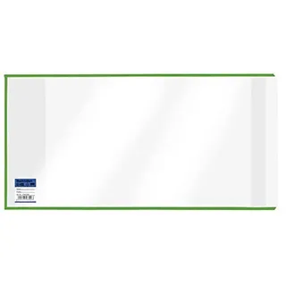 Veloflex Buchhülle, 270 x 540 mm, mit Lasche, glasklar, 10 Stück