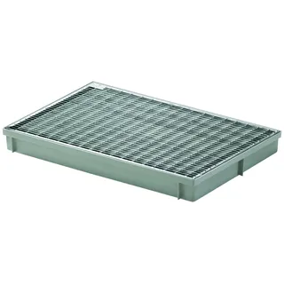 ACO Bodenwanne Vario Kunststoff mit Gitterrost 60 x 40 cm