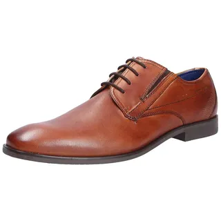 Bugatti Herren Savio Evo Derbys, Cognac, 40 EU