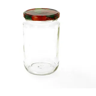 Mambocat 12er Set Rundglas 720 ml To 82 Obst Deckel incl. Diamant Gelierzauber Rezeptheft
