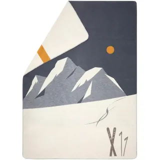 David Fussenegger Wohndecke 'Skis & spuren" (GRS)