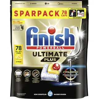 Finish Spülmaschinen-Tabs Ultimate Plus Citrus 78 St.
