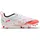 Puma 5 FG/AG Fußballschuhe 01 white/black/glowing red 37 5
