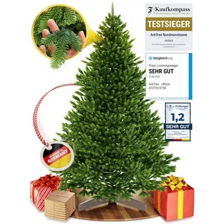 artitree Weihnachtsbaum künstlich 100% Spritzguss grün 210 cm