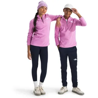 The North Face NF0A8AZM1I81 Teen Glacier 1/4 Zip Pullover Sweatshirt Unisex Dragonfruit Größe L