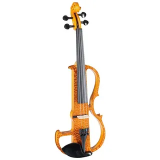 FAME E-Violine, EV-1904 Elektrische Violine Professionelle E-Geige Shadow Tonabnehmersystem 2-Band-Klangregelung Aux-Eingang, Violinen / Geigen, Elektrische Violinen, Elektrische Violine, Professionelle E-Geige, Shadow Tonabnehmersystem
