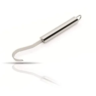 Kerafactum Butterroller Butterformer Buttermesser aus Edelstahl mit Aufhangöse 22 cm | Butter schneiden formen oder dekorieren Messer | Röllchen Roller Former | Dekormesser für Butterröllchen