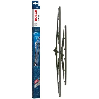 Bosch Scheibenwischer Wischerblätter Wischer Satz Twin 653 - Set für Frontscheibe