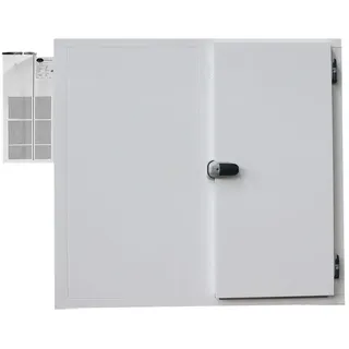 A&S polarny Premium Tiefkühlzelle Kühlhaus Made in Germany 2700x2400x2250mm 11,3 m3 Aggregat -15/-20°C & Regal & Aufbau