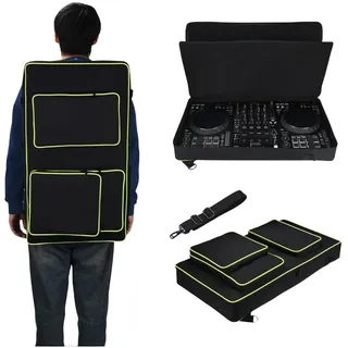 DJ-Controller-Tasche für Pioneer DDJ FLX10, DDJ 1000, DDJ 1000SRT Pioneer DJ-Mixer-Tasche, verdicktes Innenfutter, stoßfest, multifunktional, Party, Straßenaufführung, Outdoor, tragbare DJ-Gigbag