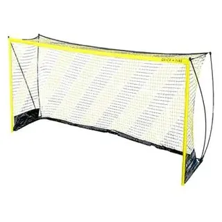 powershot Powershot® QuickFire® Fußball Freizeit- und Trainingstor, 300 x 200 x 100cm, faltbar, schwarz/gelb