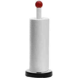 Holzhandtuchhalter KüChenrollenhalter Stehend KüChenpapierhalter Schwarz FüR Klopapier Aufbewahrung Halter KüChenrolle FüR KüChe Und Esstisch Arbeitsplatte