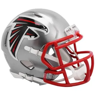 Riddell Sammelfigur Speed Mini Football Helm FLASH Atlanta Falcons grau
