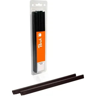 Peach Plastik Klemmschienen A4-8mm | schwarz | 100 Stk. | PBS408-02