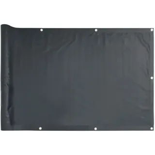 vidaXL Balkon-Sichtschutz Anthrazit 75 x 300 cm Oxford-Gewebe