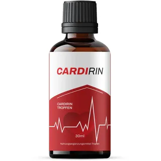 Cardirin Tropfen, Nahrungsergänzungsmittel, Flüssige Formel, 30ml