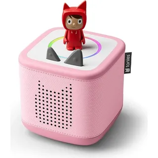 Tonies Toniebox 2 Starter-Set Rosa mit Kreativ-Tonie