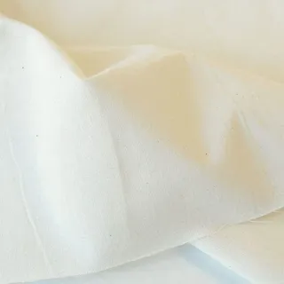 Stoffkontor 100% Baumwolle Nessel leichte Qualität - Meterware, Farbe Natur/Ecru - unbehandelt - zum Nähen von Bekleidung, Futterstoff, Sonnenschutz und Dekoration