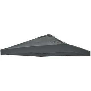 Mojawo Ersatzdach für Pavillon 3x3 m 3 x 3 m Grau