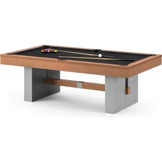 Bison Billardtisch Loft Panther Black, 7.5 ft = 242x136 cm