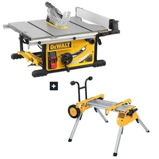 Dewalt Tischkreissäge DWE7492 250 mm inkl. fahrbares Untergestell