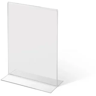 Showdown Displays Acrylaufsteller in T-Form DIN A5 hoch