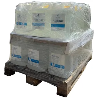Generisch AdBlue Harnstofflösung, 480 Liter, 48 x 10 Liter Kanister, SCR für Dieselfahrzeuge, ISO 22241, Palette