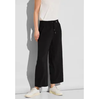 STREET ONE Culotte Hose schwarz 34W / 26L