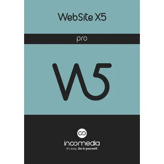 WebSite X5 Pro (Version 2025) / Webseiten erstellen  / 1PC / Dauerlizenz / PKC