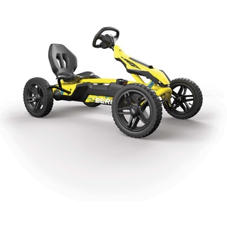 BERG Rally DRT Yellow 3 Gears Gokart | Tretfahrzeug Kinderspielzeug geeignet für Kinder im Alter von 4-12 Jahren...