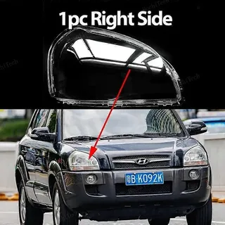 Scheinwerfergehäuse-schutzglasabdeckung, Transparente Scheinwerferschale Für Hyundai Tucson Jm 2004–2009 – 1 Stück, Rechte Seite