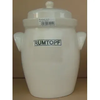 Rumtopf 5 Ltr. creme ohne Dekor