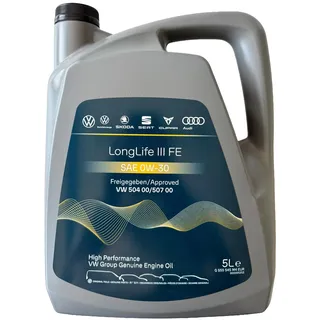 Volkswagen Longlife III GS55545M4EUR 0W-30 5 l