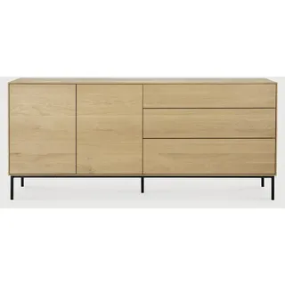 Ethnicraft Whitebird Indoor Anrichte Eichenholz - Schwarz