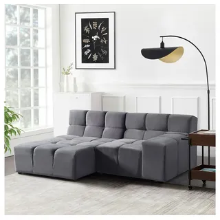 Home Deluxe Modulares Sofa ORLENA 204 x 148 cm Anthrazit
