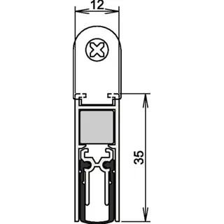 ATHMER Türdichtung Doppeldicht® M-12/35 1-393 2-s.L.1083m