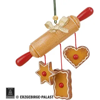 Hubrig Volkskunst GmbH Hubrig Volkskunst Christbaumschmuck Teigroller 8 cm