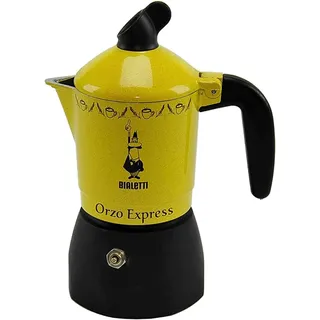 Bialetti Orzo Express 2 Tassen Gelb/Mehrfarbig