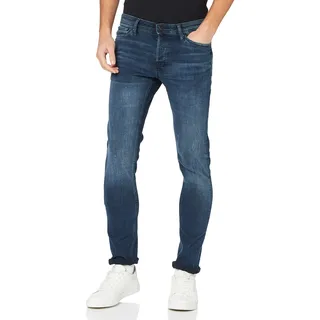 JACK & JONES Glenn Original Am 812 Niedrig Geschnittene Jeans Blue Denim 29 32