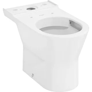 Hansgrohe EluPura Original S Stand-WC mit WC-Sitz Weiß spülrandlos
