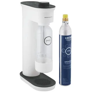 Grohe Blue Fizz Wassersprudler schwarz/alpinweiß