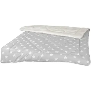 BestLivings Winter Wende Steppbett 135x200cm Silber,