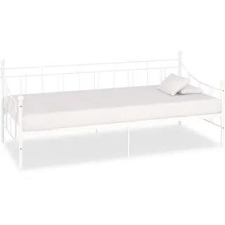 vidaXL Tagesbett 90 x 200 cm weiß