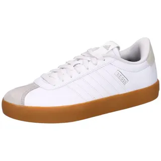 Cloud White / Cloud White / Silver Metallic 44