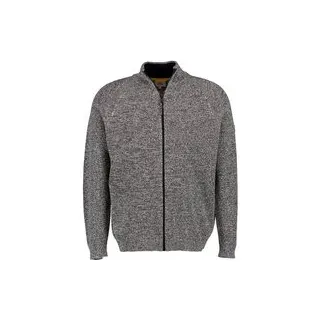 CAMEL ACTIVE Herren Cardigan grün Baumwolle meliert, grün, Frühjahr/Sommer 2025