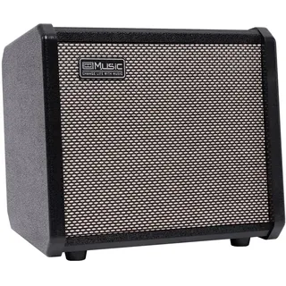 Dellersound TS20 20W Bass-Combo-Verstärker - Schwarz, geeignet für Bassgitarre, mit 2-Jahres-Garantie, 16,5 cm Lautsprecher, Overdrive-Schaltung, Mitten-Scoop-Konturschalter