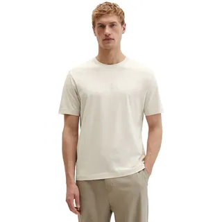 Marc O'Polo Herren T-Shirt Rundhals, - T-Shirt SHORT SLEEVE, regular fit, Baumwolle, Beigegrau (Grey silk, S