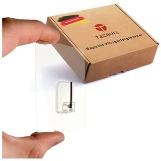 TECBULL Gardinenstangenhalter Magische Vitragestangen Halter, Fenster Gardinenstangen Haken, Gardinenstangen, Vitragestangen. Fenster Gardinen Stangen, Scheibengardinen Stangen, (4-St), für ausziehbare Vitragestangen, Scheibengardinen Stangen weiß