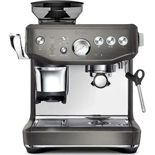 Sage the Barista Express Impress Schwarzer Edelstahl