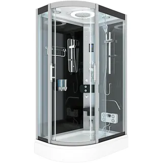 AcquaVapore Dusche Duschkabine D60-73T3L-EC 120x80 cm mit 2K Scheiben Versiegelung